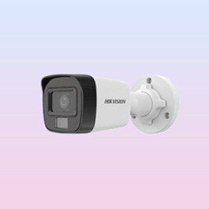 Hikvision Smart Hybrid Light Audio Fixed Mini Bullet Camera With 2MP Resolution